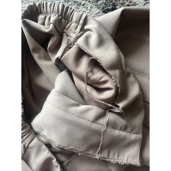 Tan Blazer Suit Set Open Front Career Jacket Business Casual - Picture 9 of 9